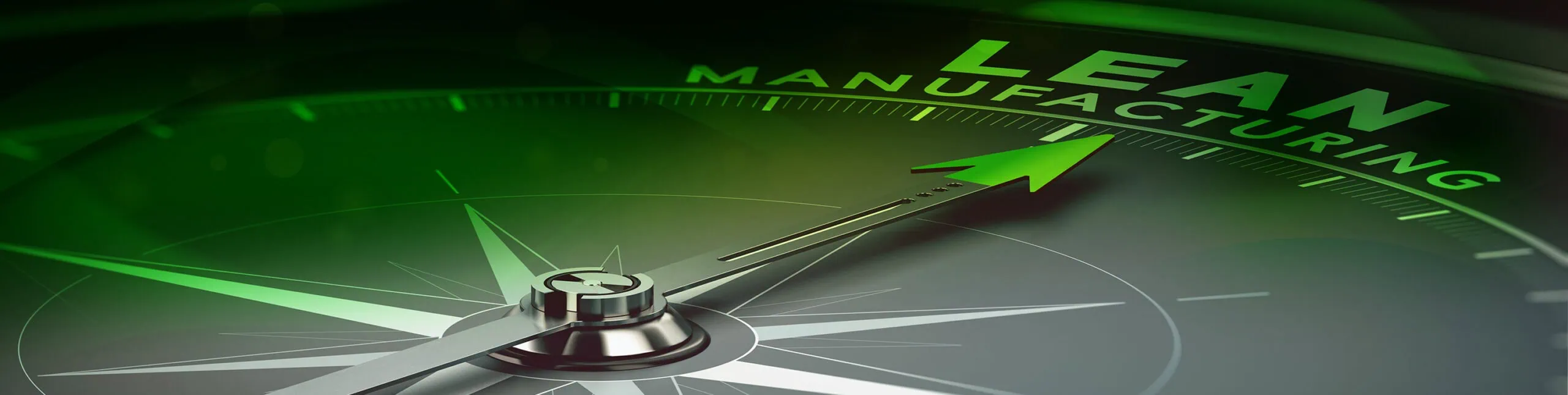 graphic of a guge with an arrow pointing to Lean Enterprise